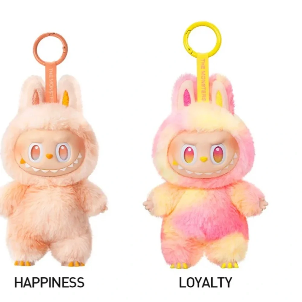 Labubu Big Into Energy LOYALTY Keychain Bag Charm Monster Plush